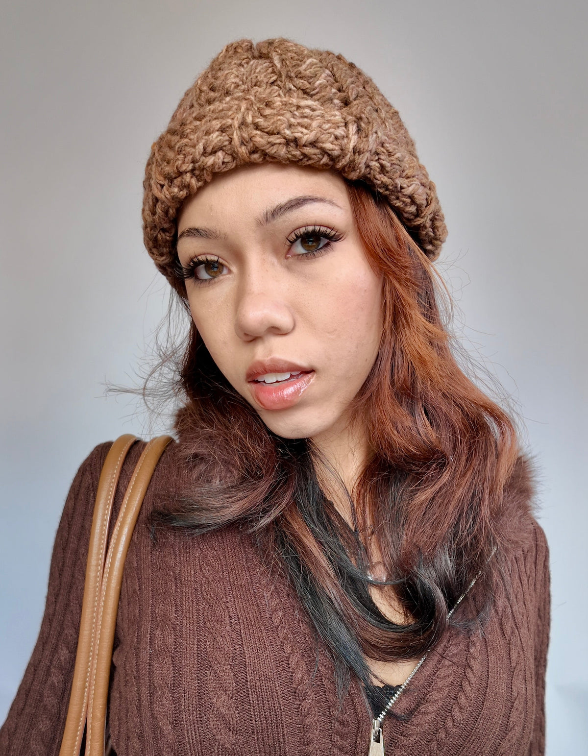 FALL CROCHET BEANIE